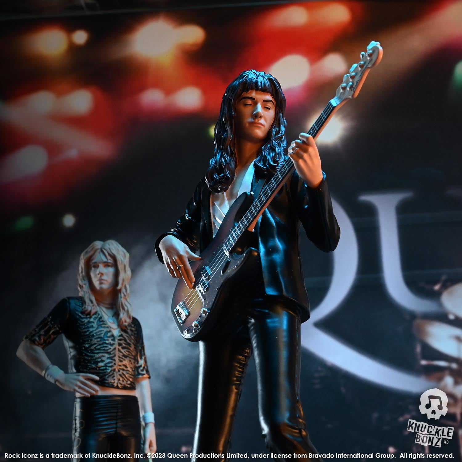 Queen II John Deacon KnuckleBonz Statue